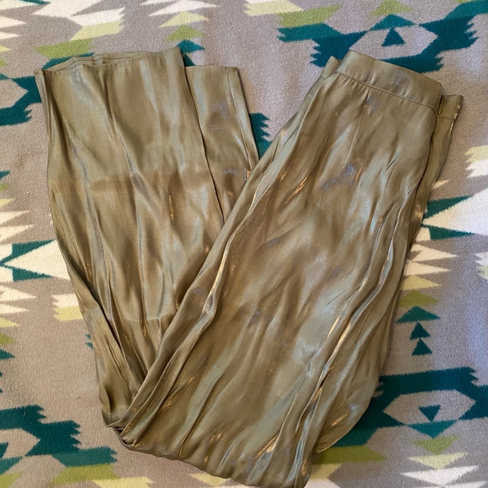 Satin dress pants